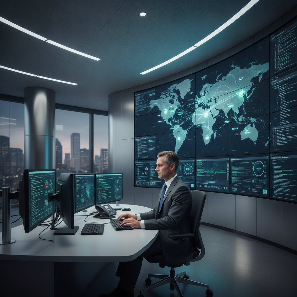 Dashboard di controllo centralizzata per la gestione IT multi-sede